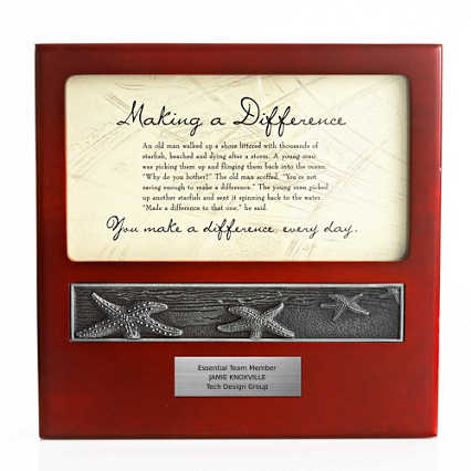 Character Impressions Trophy - Starfish: Making a Difference